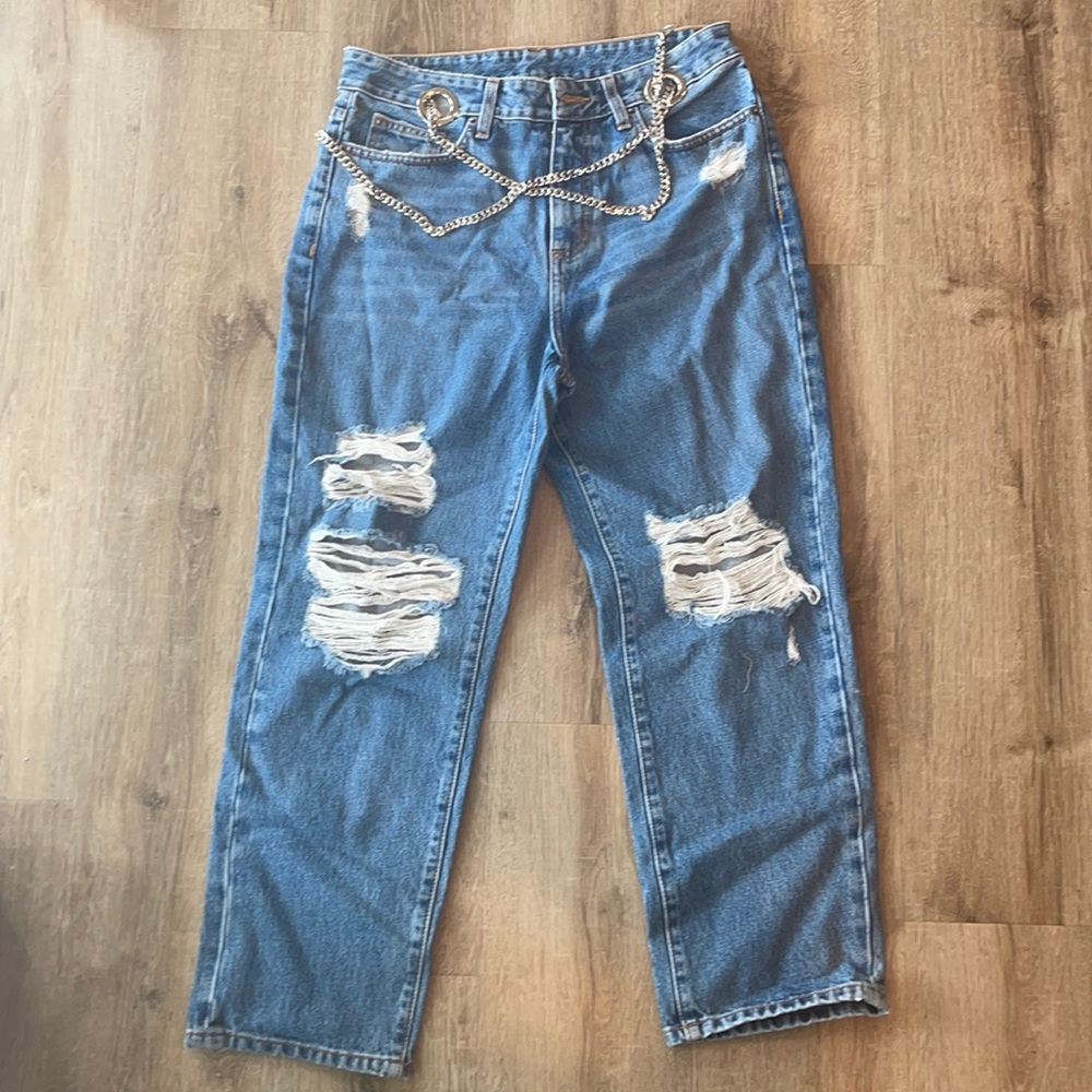 Carmar Jeans with Chain Detail